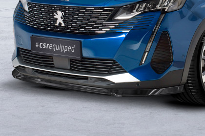 Spoiler pod přední nárazník CSR CUP pro Peugeot 5008 II - carbon look matný