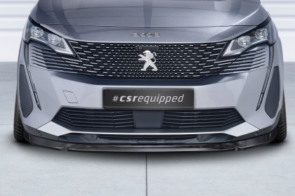 Spoiler pod přední nárazník CSR CUP pro Peugeot 3008 II 2020- černá struktura