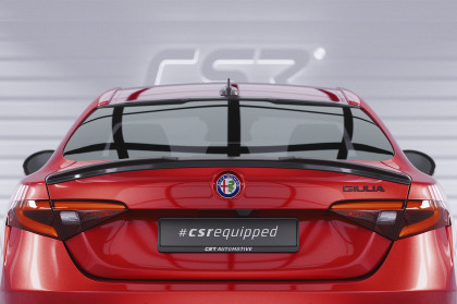 Křídlo, spoiler zadní CSR pro Alfa Romeo Giulia (Typ 952) - černý lesklý