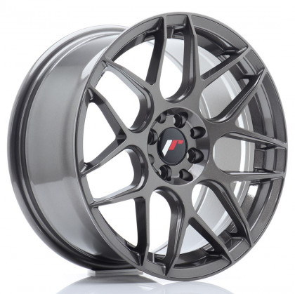 JR Wheels JR18 17x8 ET35 4x100/114 Hyper Gray