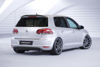 Spoiler pod zadní nárazní, difuzor CSR pro VW Golf 6 - carbon look matný