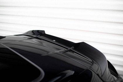 Prodloužení spoileru horní 3D Porsche Macan GTS Mk1 Facelift 2 černý lesklý plast