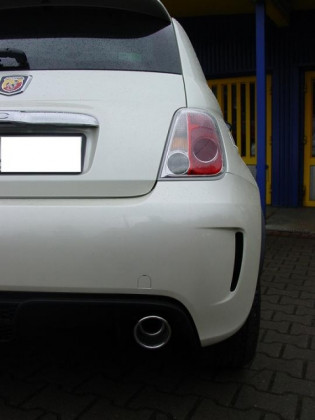 Sportovní výfuk s klapkou ULTER SPORT Fiat 500 Abarth 2008-2018 duplex 100mm 