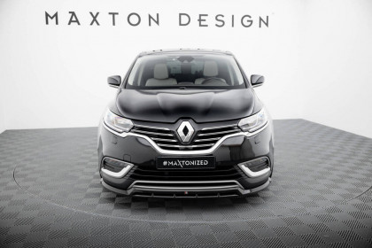 Spojler pod nárazník lipa Renault Espace Mk5 Facelift černý lesklý plast