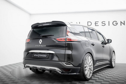 Prodloužení spoileru Renault Espace Mk5 Facelift černý lesklý plast