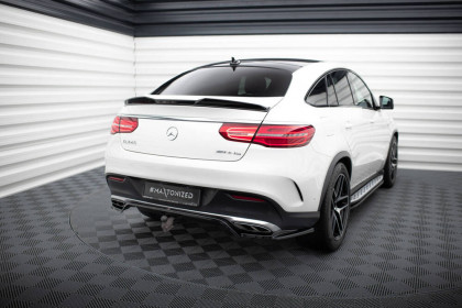 Spoiler zadního nárazniku Mercedes-AMG GLE 43 Coupe C292 černý lesklý plast