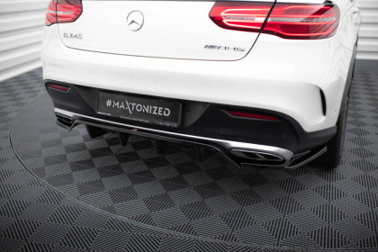 Spoiler zadního nárazniku Mercedes-AMG GLE 43 Coupe C292 černý lesklý plast