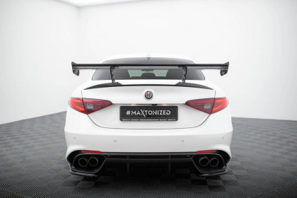 Zadní spoiler křídlo Alfa Romeo Giulia Quadrifoglio carbon