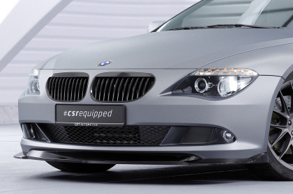 Spoiler pod přední nárazník CSR CUP - BMW 6 E63/E64 LCI černý matný