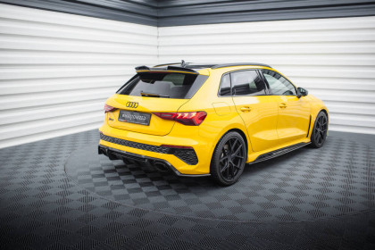 Splittery zadní boční Audi RS3 Sportback 8Y carbon