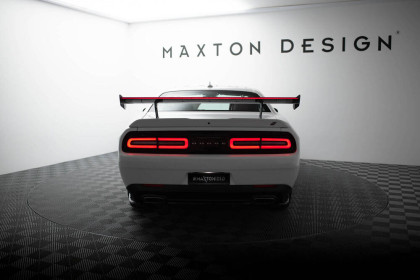 Zadní spoiler křídlo + LED Dodge Challenger Mk3 carbon