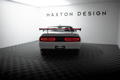 Zadní spoiler křídlo + LED Dodge Challenger Mk3 carbon