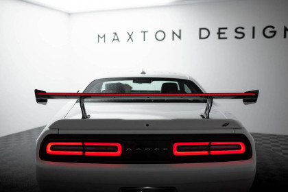 Zadní spoiler křídlo + LED Dodge Challenger Mk3 carbon