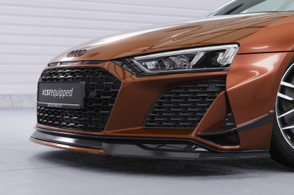 Spoiler přídavný pod přední nárazník CSR CUP pro Audi R8 (Typ 4S) 2019- černý lesklý