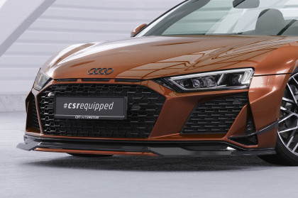 Spoiler přídavný pod přední nárazník CSR CUP pro Audi R8 (Typ 4S) 2019- černý lesklý