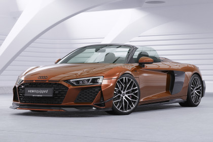 Spoiler přídavný pod přední nárazník CSR CUP pro Audi R8 (Typ 4S) 2019- černý lesklý