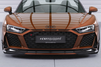 Spoiler přídavný pod přední nárazník CSR CUP pro Audi R8 (Typ 4S) 2019- černý lesklý