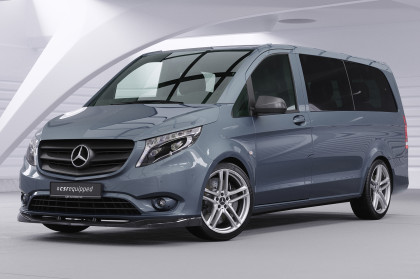 Spoiler pod přední nárazník CSR CUP pro Mercedes Benz Vito 447 - carbon look matný