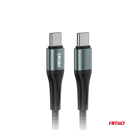 Kabel 'USB-C na USB-C 60W 100cm FullLINK AMIO-03914