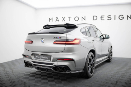 Spoiler zadního nárazniku BMW X4 M F98 černý lesklý plast