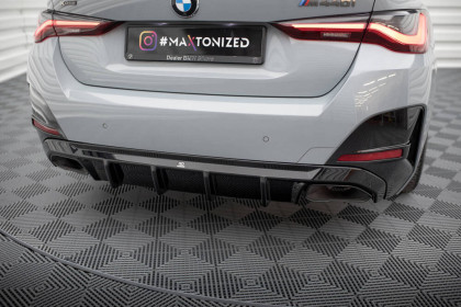 Zadní difuzor BMW M440i Gran Coupe G26 černý lesklý plast