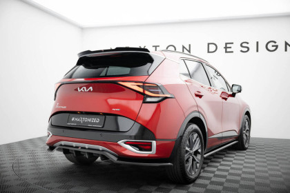 Prodloužení spoileru Kia Sportage GT-Line Mk5 černý lesklý plast