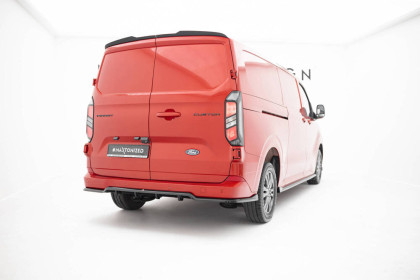 Spoiler zadního nárazniku Ford Transit Custom Mk2 černý lesklý plast