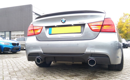 Zadní spoiler nárazníku, difuzor TFB BMW 3 E90 M-Performance look duplex