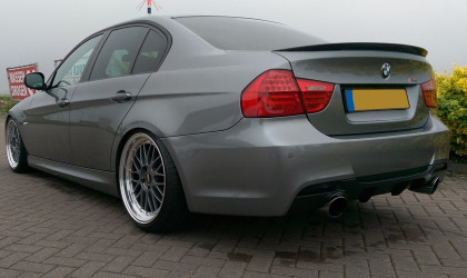 Zadní spoiler nárazníku, difuzor TFB BMW 3 E90 M-Performance look duplex