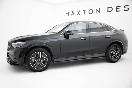 Prahové lišty Mercedes-Benz GLC Coupe AMG-Line C254 černý lesklý plast