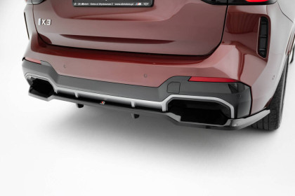 Spoiler zadního nárazniku BMW iX3 M-Pack G08 Facelift černý lesklý plast