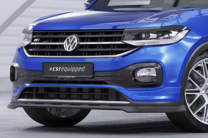 Spoiler pod přední nárazník CSR CUP pro VW T-Cross (Typ C1) 2019- carbon look lesklý