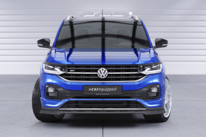 Spoiler pod přední nárazník CSR CUP pro VW T-Cross (Typ C1) 2019- carbon look lesklý