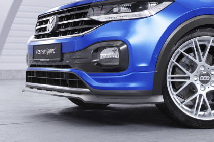 Spoiler pod přední nárazník CSR CUP pro VW T-Cross (Typ C1) 2019- černý lesklý