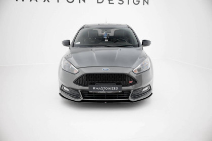 Street pro spojler pod nárazník lipa Ford Focus ST Mk3 Facelift černý