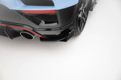 Splittery zadní boční Street Pro + flaps Hyundai Veloster N Mk2 černé