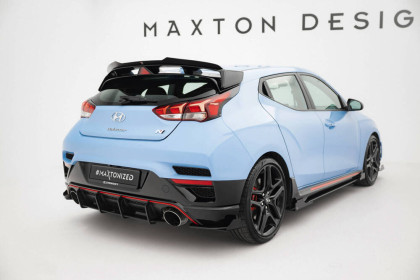 Spoiler zadního nárazníku Street pro Hyundai Veloster N Mk2 černý