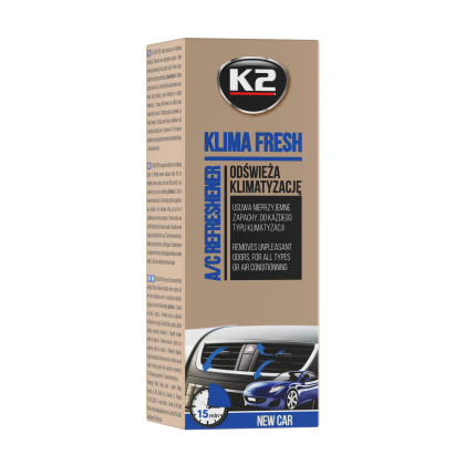 K2 KLIMA FRESH NEW CAR 150ml - čistič klimatizace