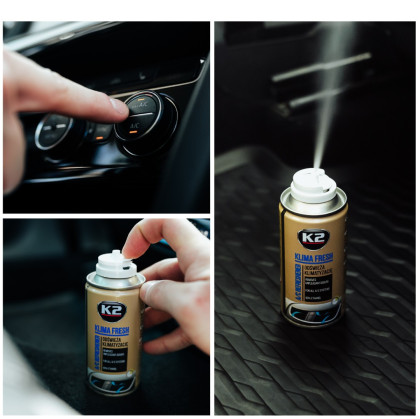 K2 KLIMA FRESH NEW CAR 150ml - čistič klimatizace