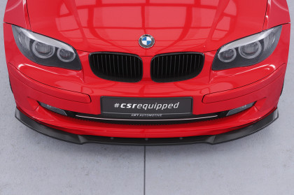 Spoiler pod přední nárazník CSR CUP pro BMW 1 E81 / E87 (Facelift) 2007-2013 - carbon look lesklý