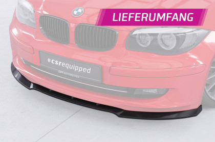 Spoiler pod přední nárazník CSR CUP pro BMW 1 E81 / E87 (Facelift) 2007-2013 - černý lesklý