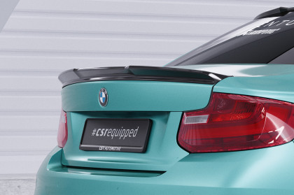 Křídlo, spoiler CSR pro BMW 2 F22 Coupe 2013-2021 - černý lesklý