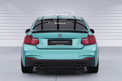 Křídlo, spoiler CSR pro BMW 2 F22 Coupe 2013-2021 - černý lesklý