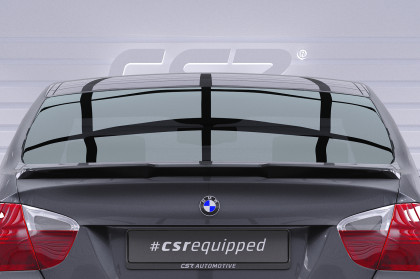 Křídlo, spoiler CSR pro BMW 3 E90 sedan 2005-2011 - carbon look lesklý