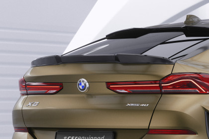 Křídlo, spoiler CSR pro BMW X6 (G06) 2019- černý lesklý