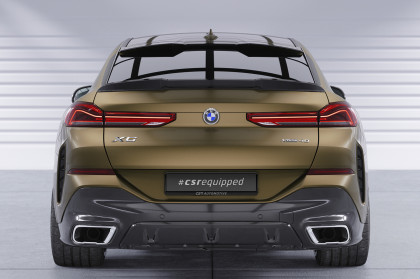 Křídlo, spoiler CSR pro BMW X6 (G06) 2019- černý lesklý