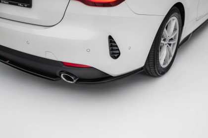 Splittery zadní boční BMW 4 Coupe / Cabrio G22 / G23 černý lesklý plast