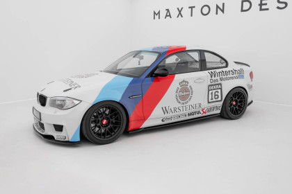 Prahové lišty BMW 1 M Coupe E82 černý lesklý plast