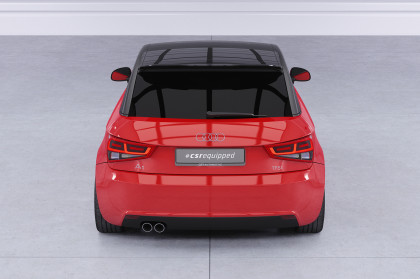 Křídlo, spoiler spodní CSR pro Audi A1 (8X) 3dv. S-Line 2010-2015 - carbon look lesklý