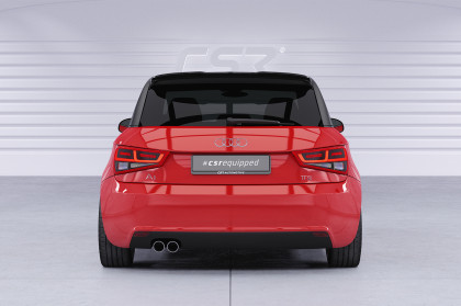 Křídlo, spoiler spodní CSR pro Audi A1 (8X) 3dv. S-Line 2010-2015 - carbon look lesklý